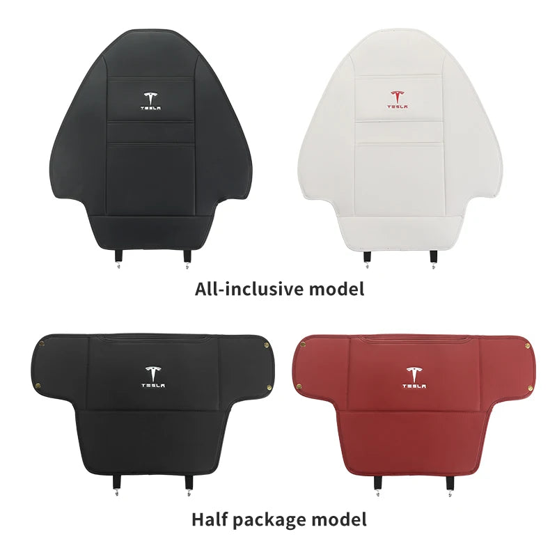 Car Seat Anti-Kick Pad Storage Mat Seatback Protector Cover Accessories For Tesla Model 3 Model S Model X Model Y Roadster