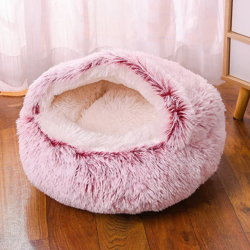 Cat Bed Honey Pot Cave - Warm Washable Kennel Nest