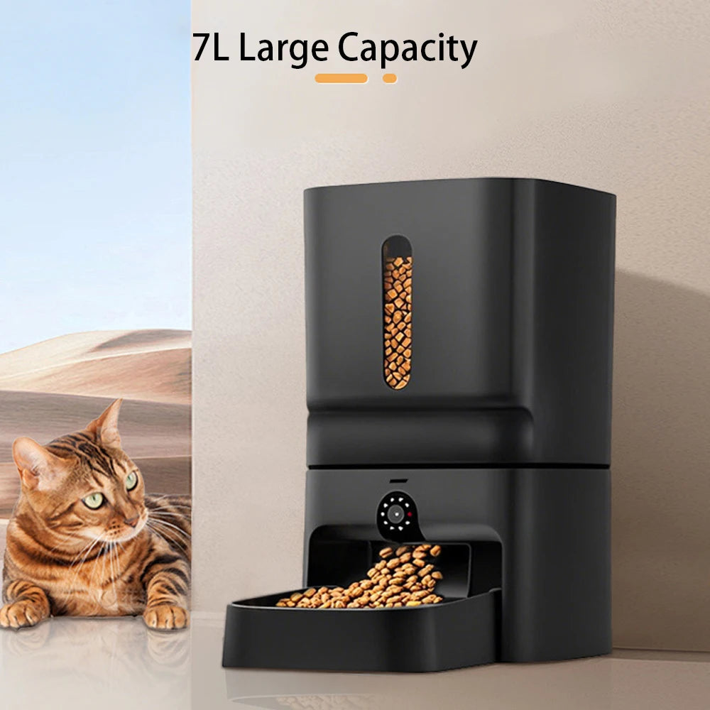 Automatic Cat Feeder With Camera Vedio WiFi