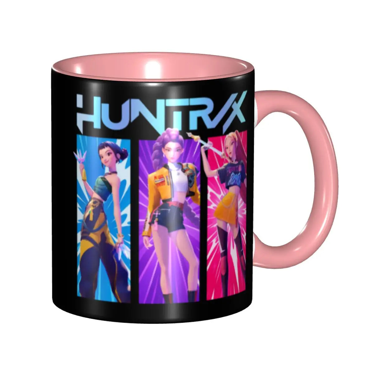 Kpop Demon Hunter Huntrix Girls Mug Personalized Ceramic Coffee Mug Cup Creative Gift