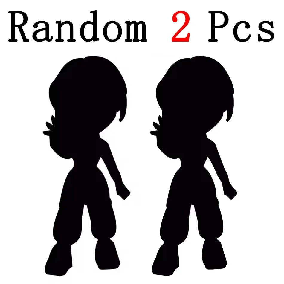 2026 Hot Kpop Devil Hunter Rumi Zoe Mira anime polyvinyl chloride character collection desktop trinkets Childrens New Year gifts