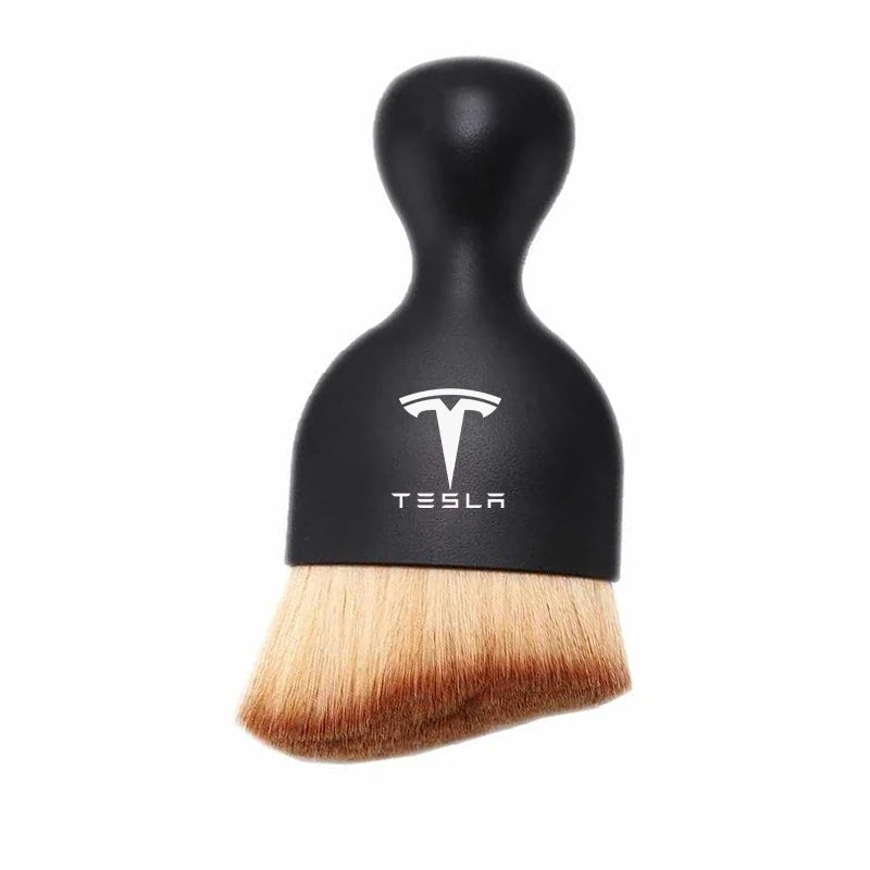 For Tesla Model 3 Y Car Interior Cleaning Soft Brush Tool Dust Remover Suede Fleece Microfiber Wash Towel Car Cleaning Rag Cloth