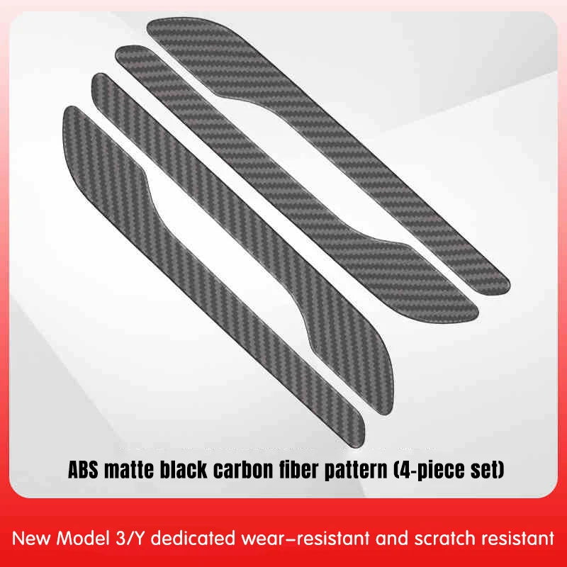 for Tesla Model Y/3 door handle handle with luminous door opening warning, scratch resistant and new 3 modified accessories