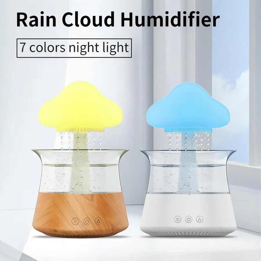 Cloud Rain Diffuser Humidifier Raindrop Aromatherapy