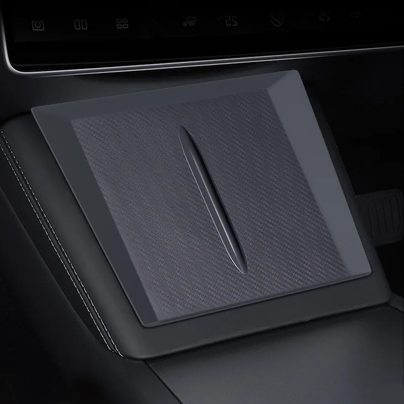 For Tesla Model Y/3  Highland Wireless Charging Silicone Pad Model3 Center Control Storage Box Armrest Box Bottom Non-slip Mat