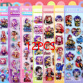 Kawaii Anime Demon Hunter 3D Relief Stickers Cute Cartoon Bubble Decals Toys Waterproof Reward Decoration Sticker Gifts