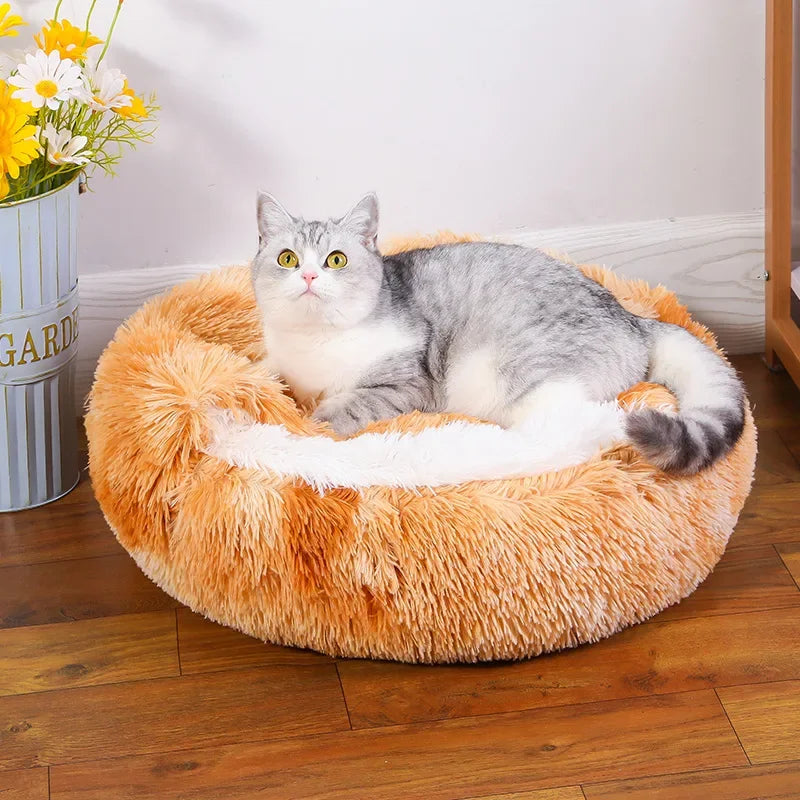 Cat Bed Honey Pot Cave - Warm Washable Kennel Nest
