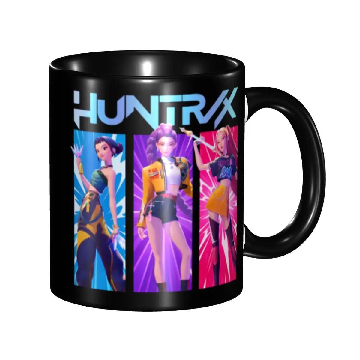 Kpop Demon Hunter Huntrix Girls Mug Personalized Ceramic Coffee Mug Cup Creative Gift