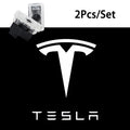 2Pcs Car Door Projector Lamps Welcome Lights  Accessories For Tesla Model 3 Highland 2023 Model S Model X Model Y