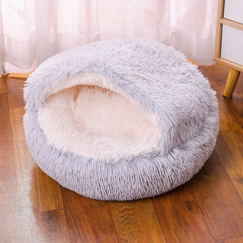 Cat Bed Honey Pot Cave - Warm Washable Kennel Nest