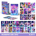 30PCS K-POP Demon Hunters Huntrix Derpy Photocards Anime Collectible Set for Fans of K-POP Merch/Trading Card Games