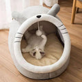 Cat Bed Honey Pot Cave - Warm Washable Kennel Nest